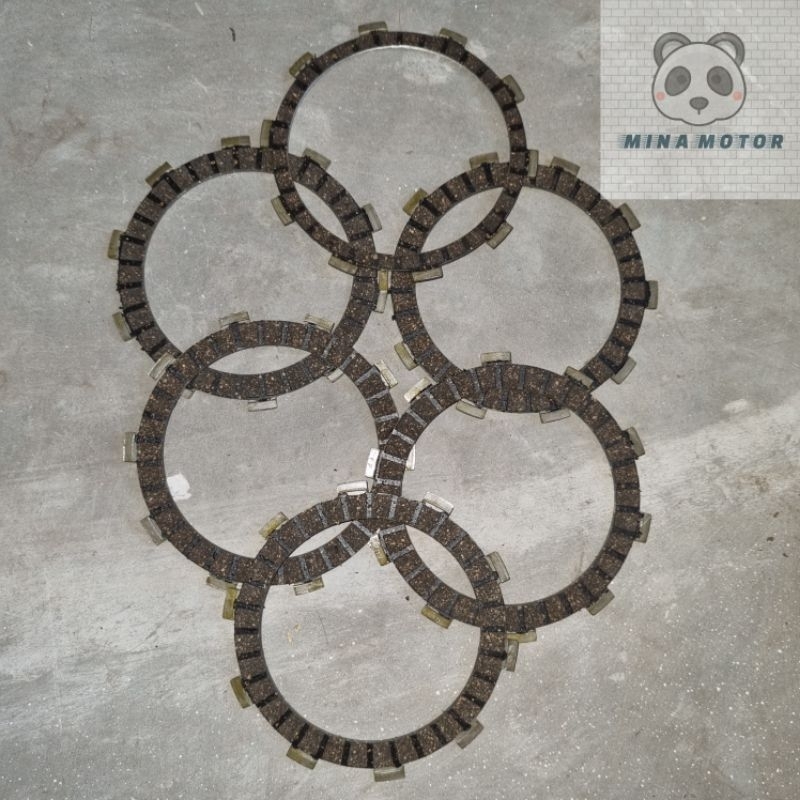 TAKA Kain Plat Kampas Kopling Scorpio Sparepart Aksesoris Onderdil Motor