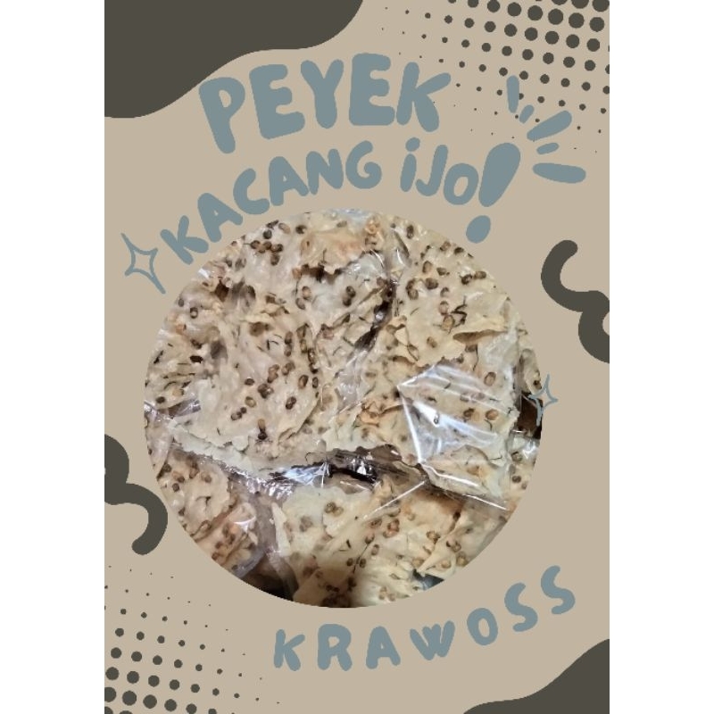 

Krawoss Peyek Kacang Ijo Asli Banyumas