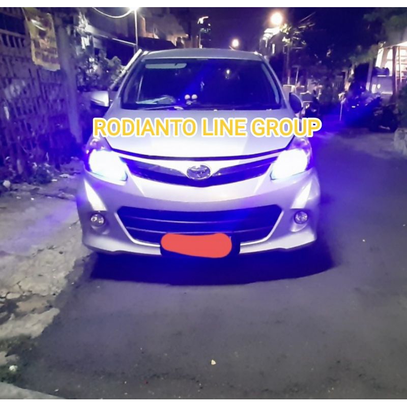 LAMPU SENJA MOBIL DATAUN WULING CHEVROLET SPIN MIRAGE MARCH KARIMUN LED T10 KEDIP KEDIP BIRU ORIGINA