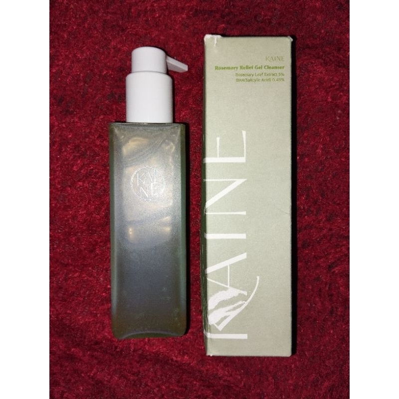 kaine Rosemary relief gel cleanser