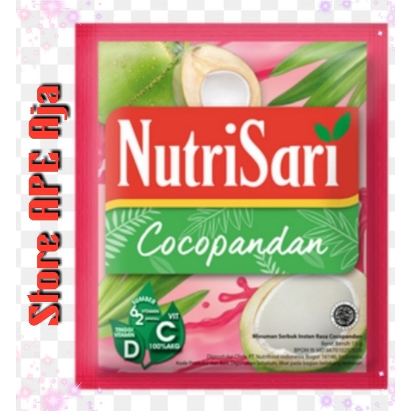 

NUTRISARI COCOPANDAN [ 13gr X 10 Sachet ]