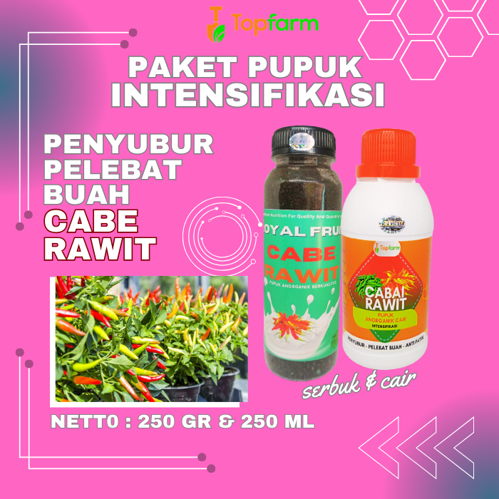 Pupuk Khusus Cabe Rawit / Pupuk Cabe Rawit Pelebat Buah / Pupuk Cabe Rawit Awal Tanam / Pupuk Booste