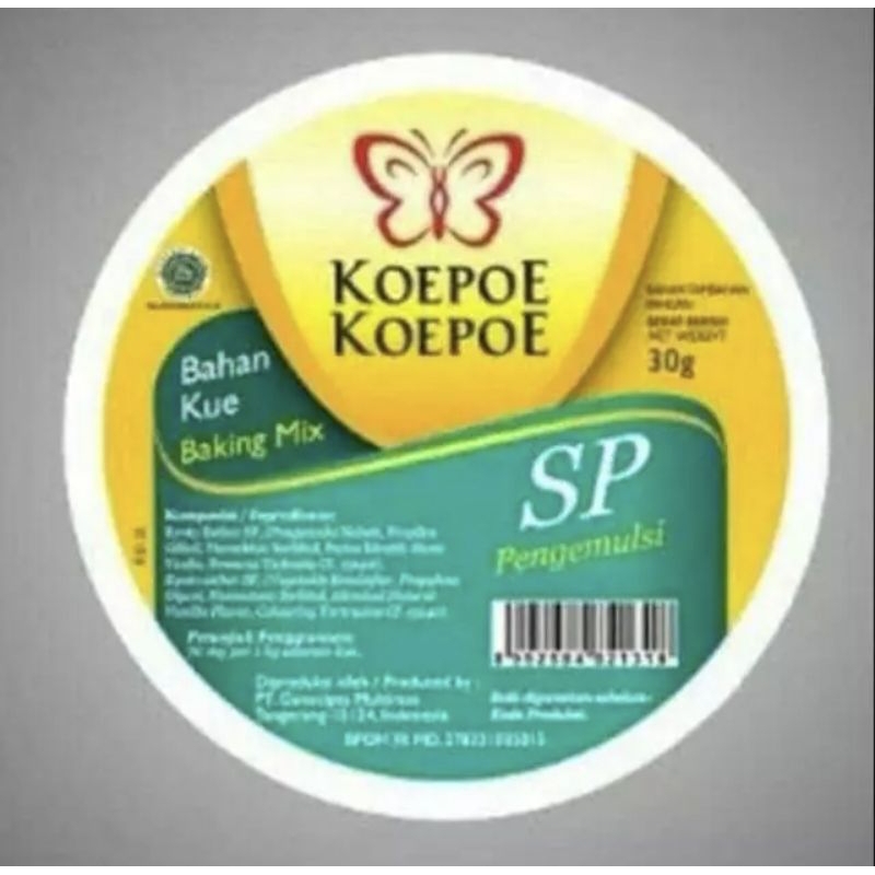 

koepoe koepoe SP pelembut kue