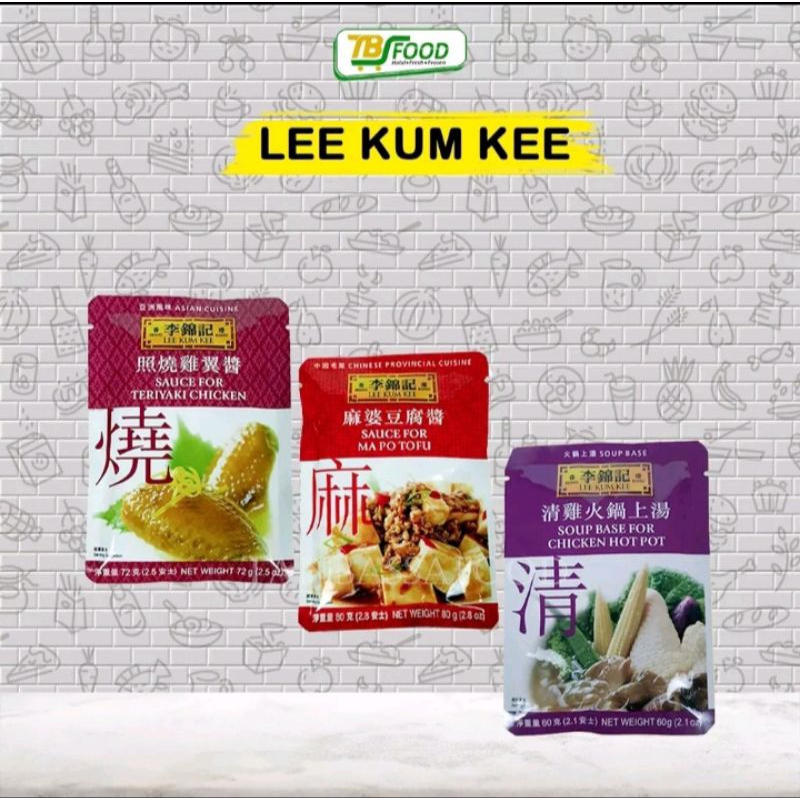 

[ KpopMegaverse ] Lee Kum Kee Bumbu Instan Hot Pot Ma Po Tofu Teriyaki