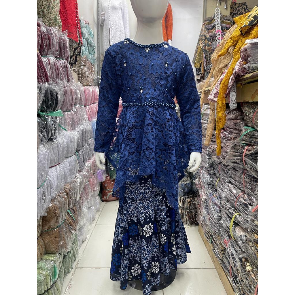 Terbaru kebaya anak kebaya brokat rok duyung
