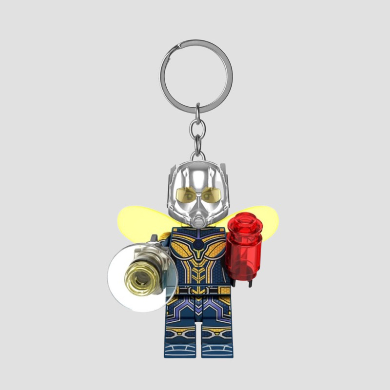 Dhis Project Gantungan Kunci LEGO Minifigure The Wasp Quantumania Marvel