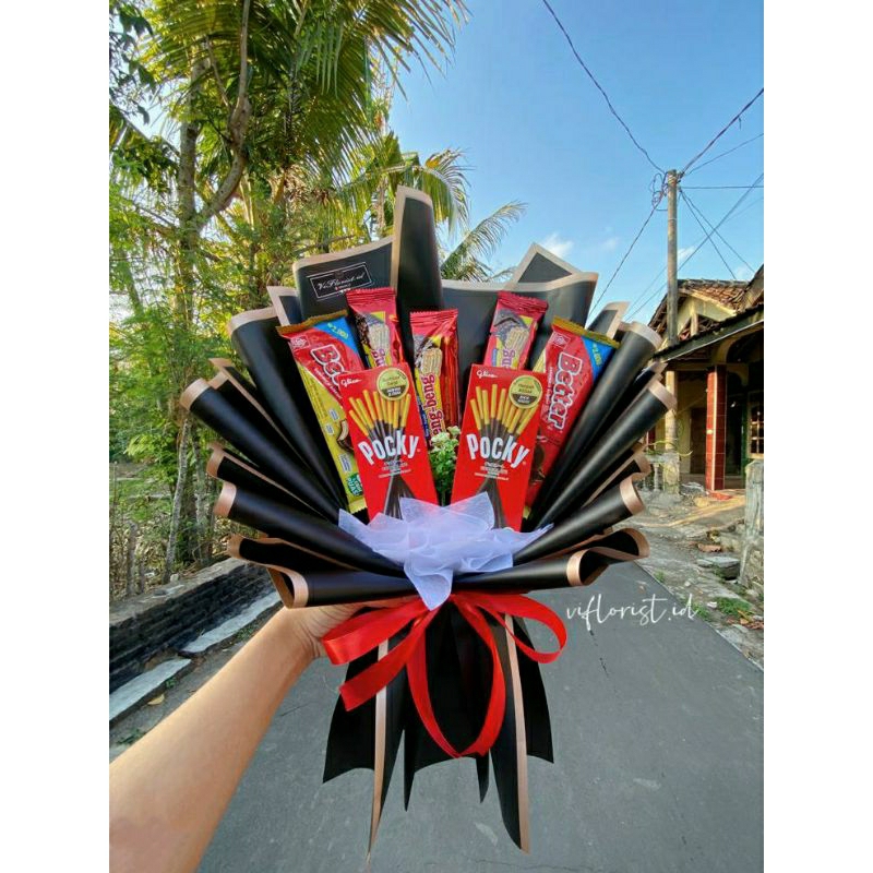 

buket snack murah/hampers/kado wisuda/kado ultah