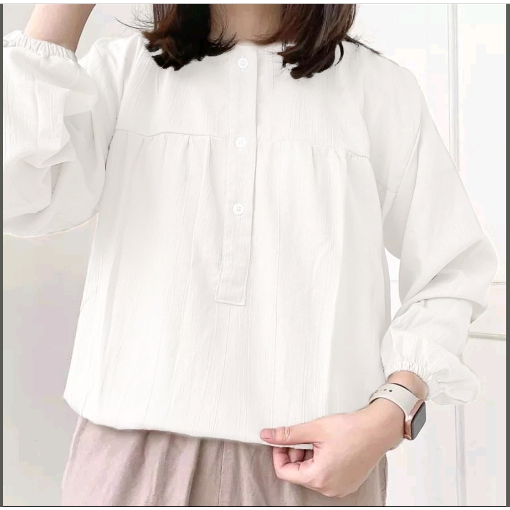 BLOUSE RAYON CRINKLE /SORAIN BLOUSE RAYON CRINKLE PREMIUM