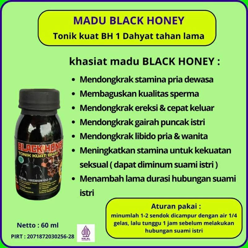 

MADU BLACK HONEY