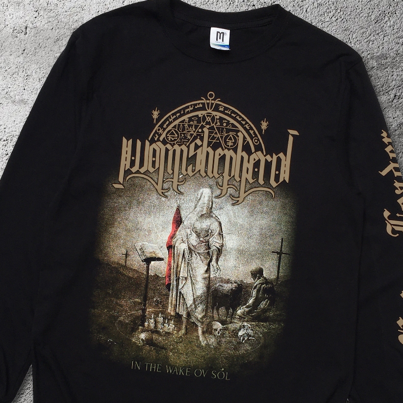 KAOS LENGAN PANJANG WORM SHEPHERD - IN THE WOKE OV SOL