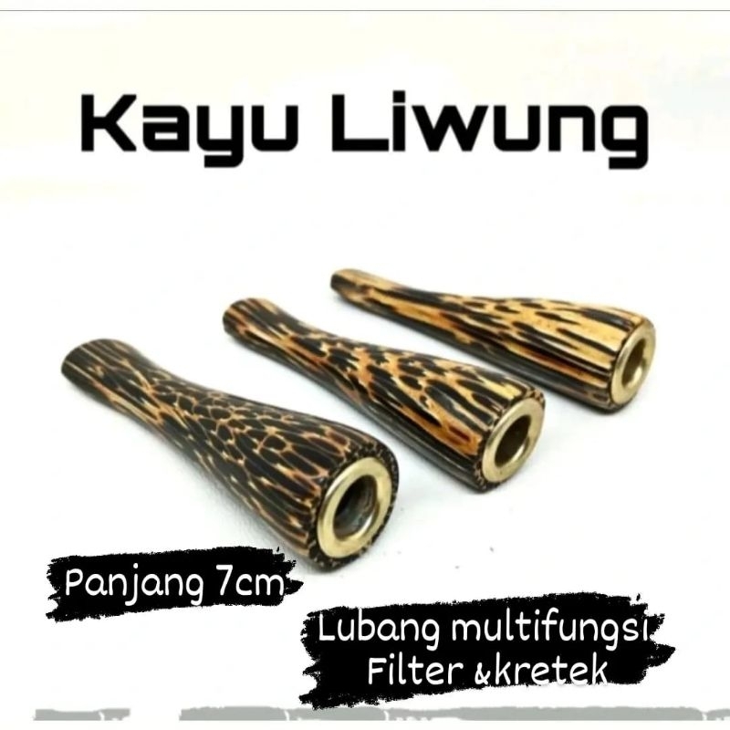 once pipa bulat pipo rokok kayu liwung padudan bukan gading