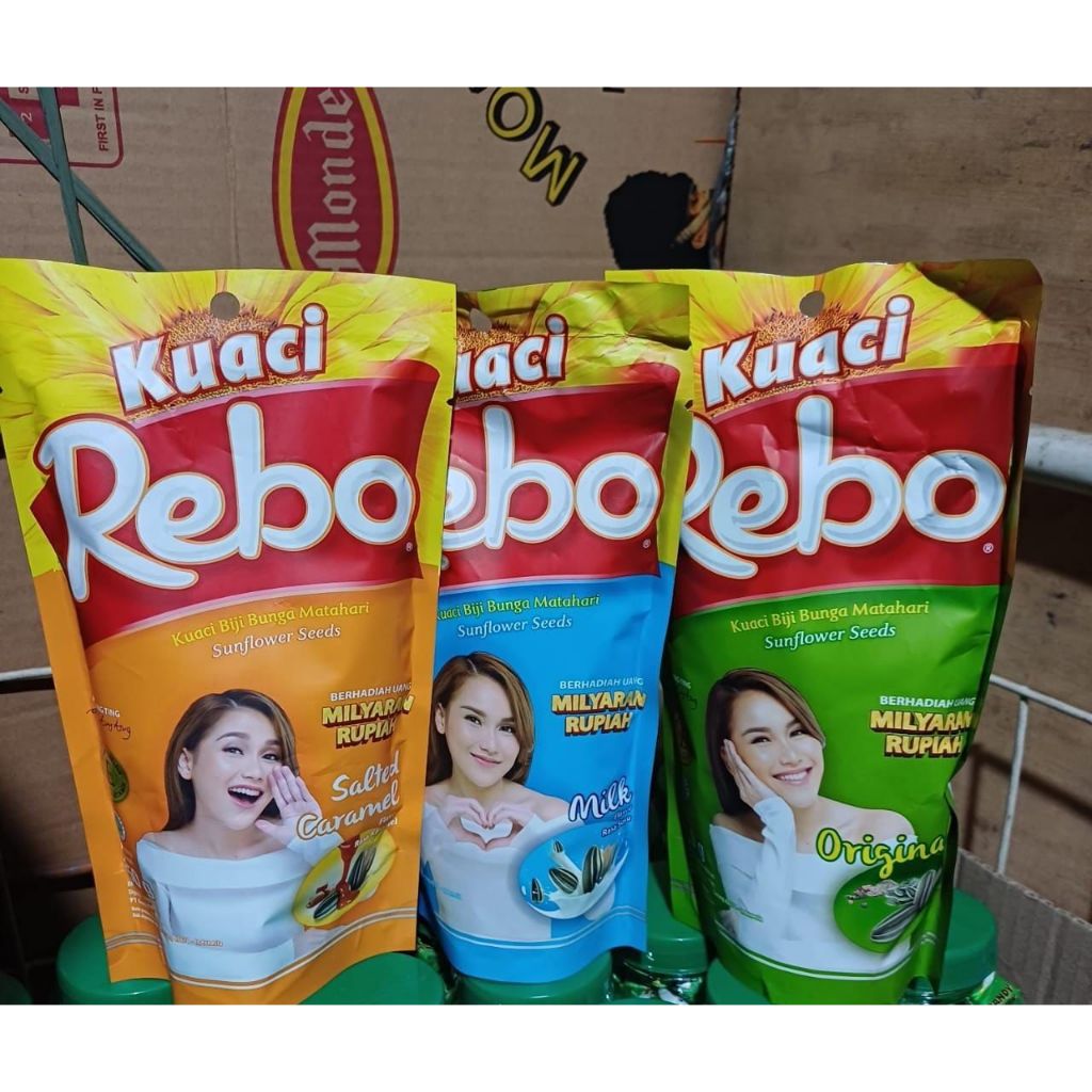 

Kuaci Rebo Kuaci Biji Bunga Matahari 150Gram