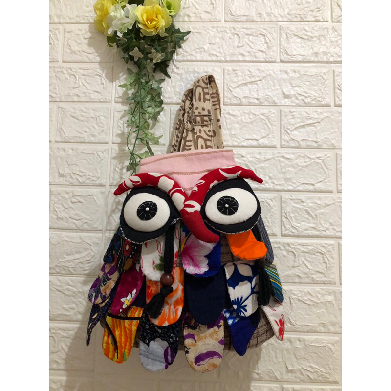 Tas Ransel Handmade Lucu khas Thailand (tas souvenir dari thailand) BKK