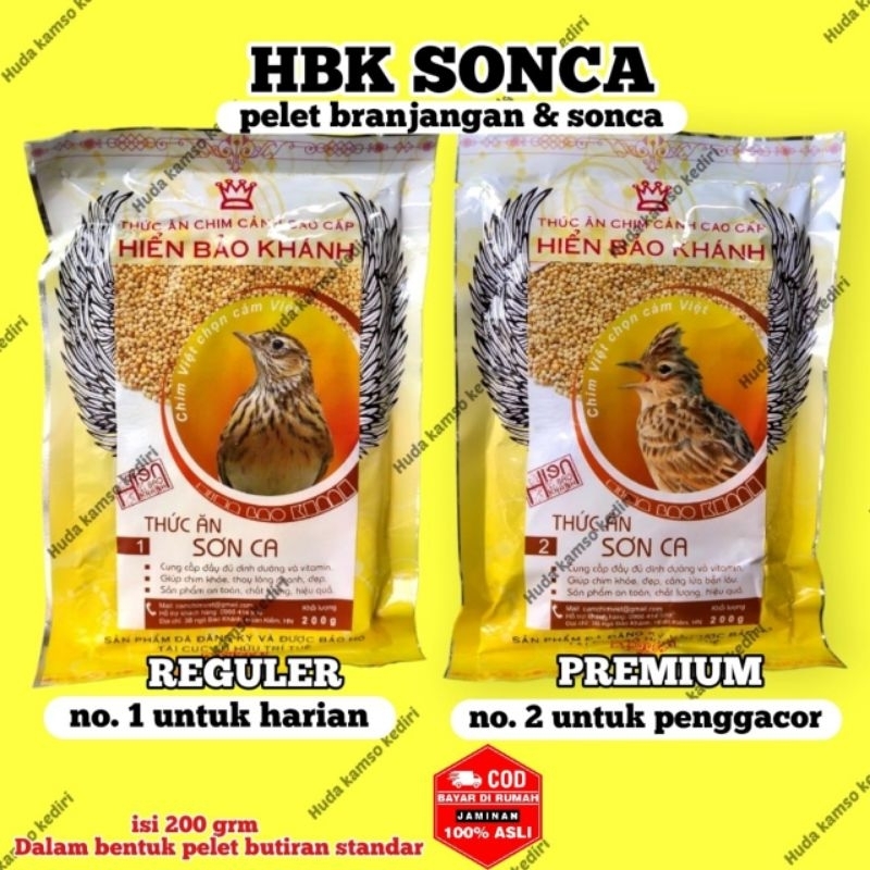 pakan burung HBK SONCA HIEN BAO KHAN hbk sonca hien bao khan import vietnam burung branjangan lark