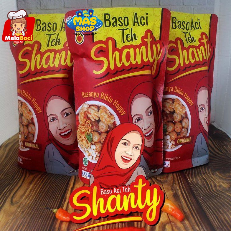 

SHOPEE MALL BOCI TEH SHANTYTulang Rangu Baso Aci Teh Shanty ORIGINAL pedas terasi Baso Kampung Bakso Aci Teh Shanty Boci cabe tabur