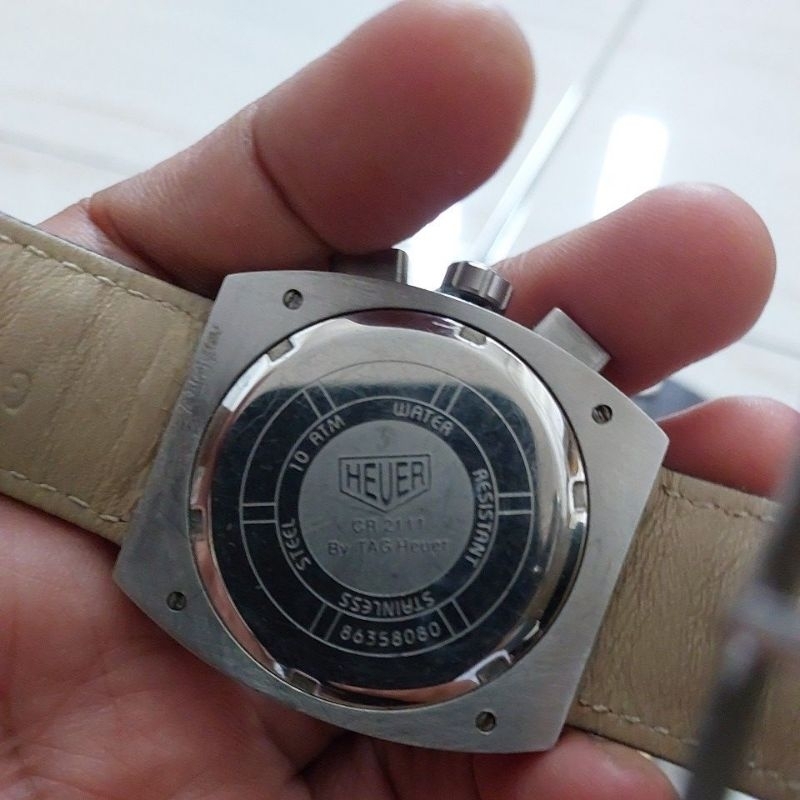 jam tangan chronograph Tagg6 Heuerr preloved second bekas