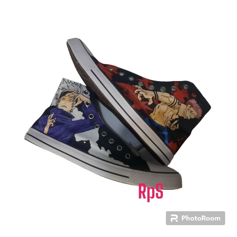 Sepatu Custom Jujutsu Kaisen Gojo Sukuna 06