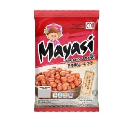 

MAYASI kacang jepang 20 gram × 10 pcs/ 1 renceng