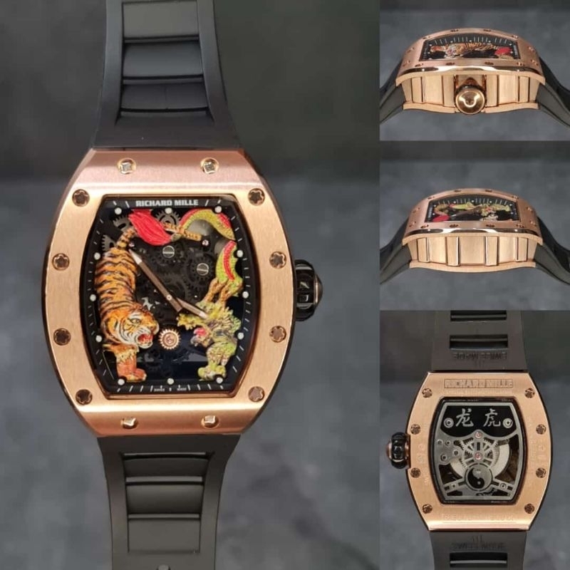 Jam tangan Automatic Swiss RM 51-01 Tiger Dragon Michelle Yeoh