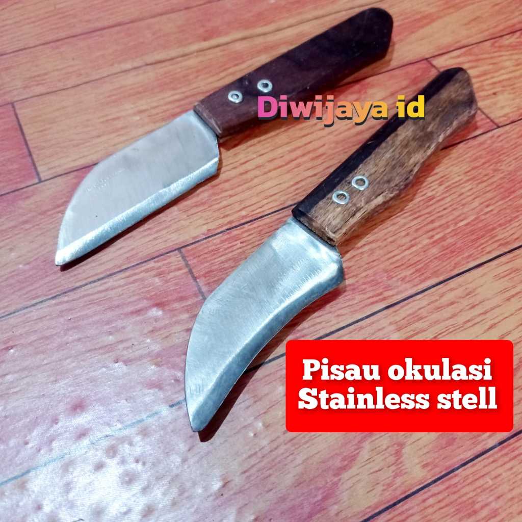 Paket Grafting tool Pisau Okulasi Pruning Tanaman Bonsai - Pisau Serut Bambu Layang Layang - Pisau S