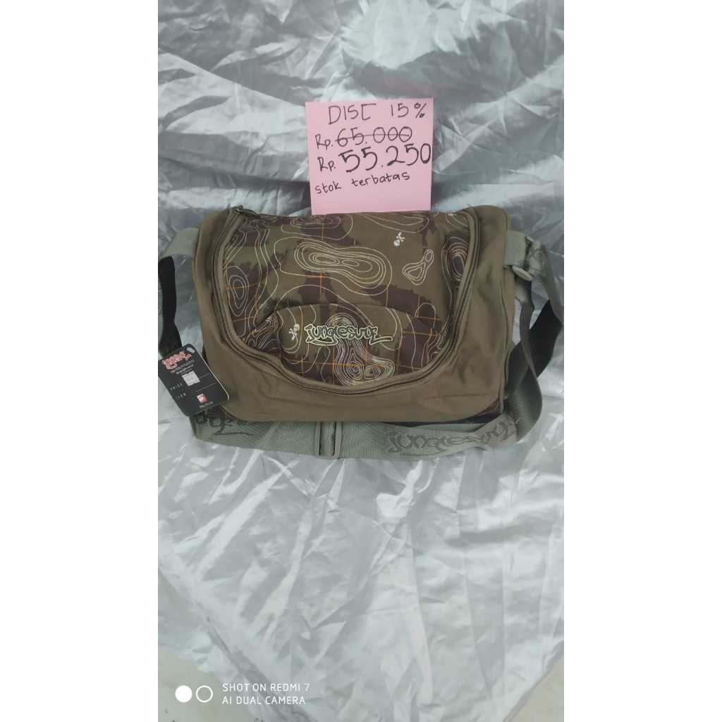 TAS SLEMPANG MERK JUNGLESURF ori