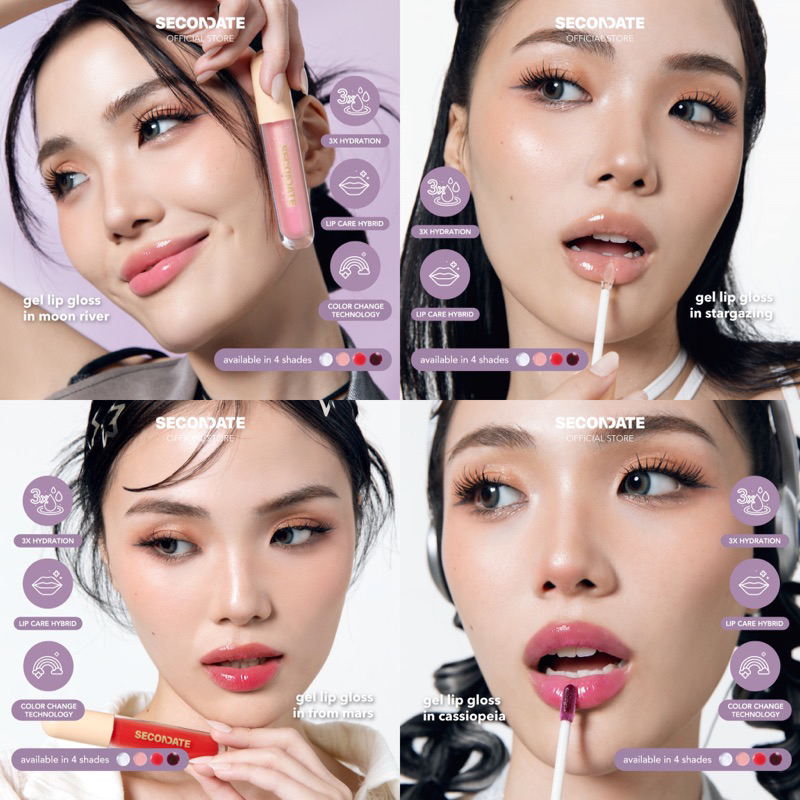 Ready Secondate Gel Lip Gloss