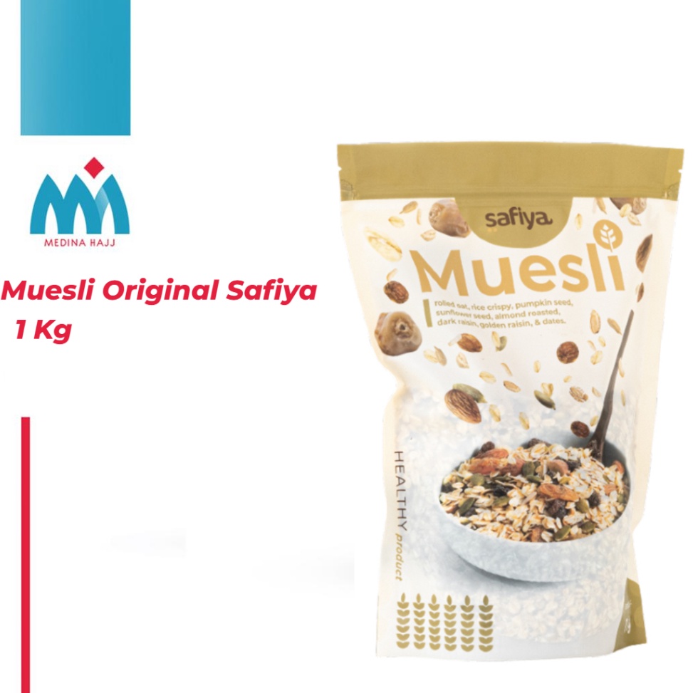 

Promo 3.3 Muesli Sereal 1 Kg Safiya | Sereal dan Snack Sehat