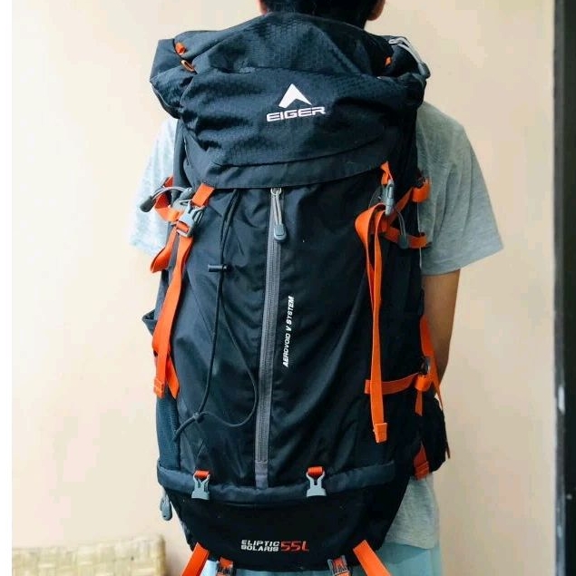 Tas Carrier Eiger Eliptic Solaris second (LIKE NEW)