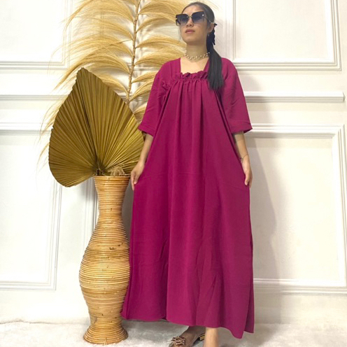 Dress Fuji Panjang Baju Wanita Daster Kekinian 2023