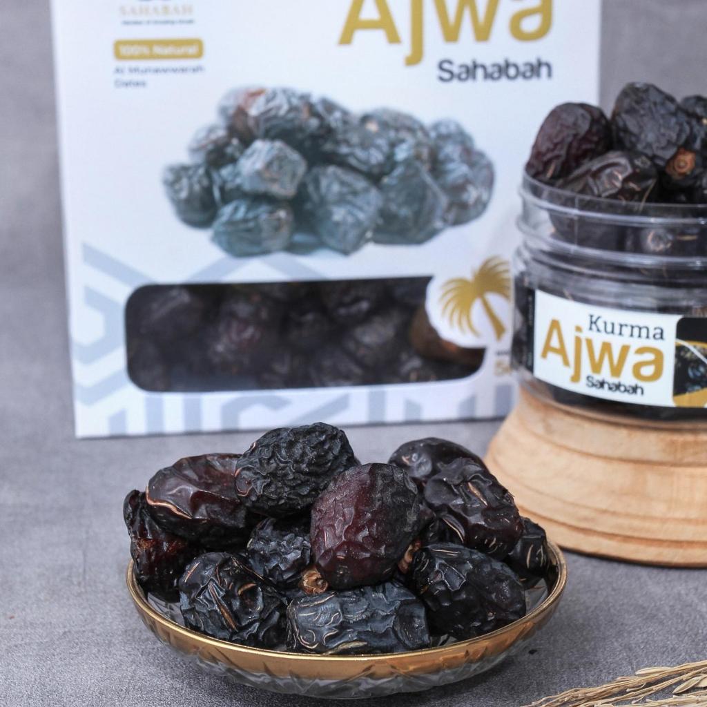 

Kurma Ajwa Sahabah Premium 250g Manis