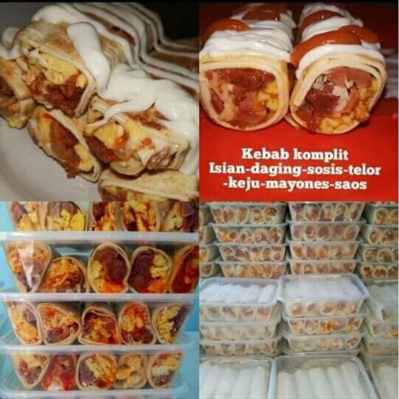 

kebab Frozen mini isi 5/box