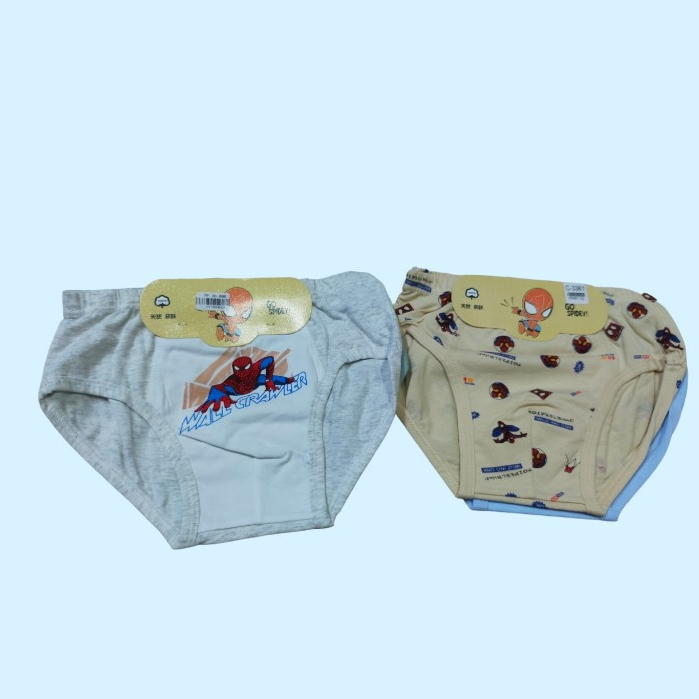 Celana Dalam Anak Cowok Motif spiderman,dino,avengers | CD Anak Cowok