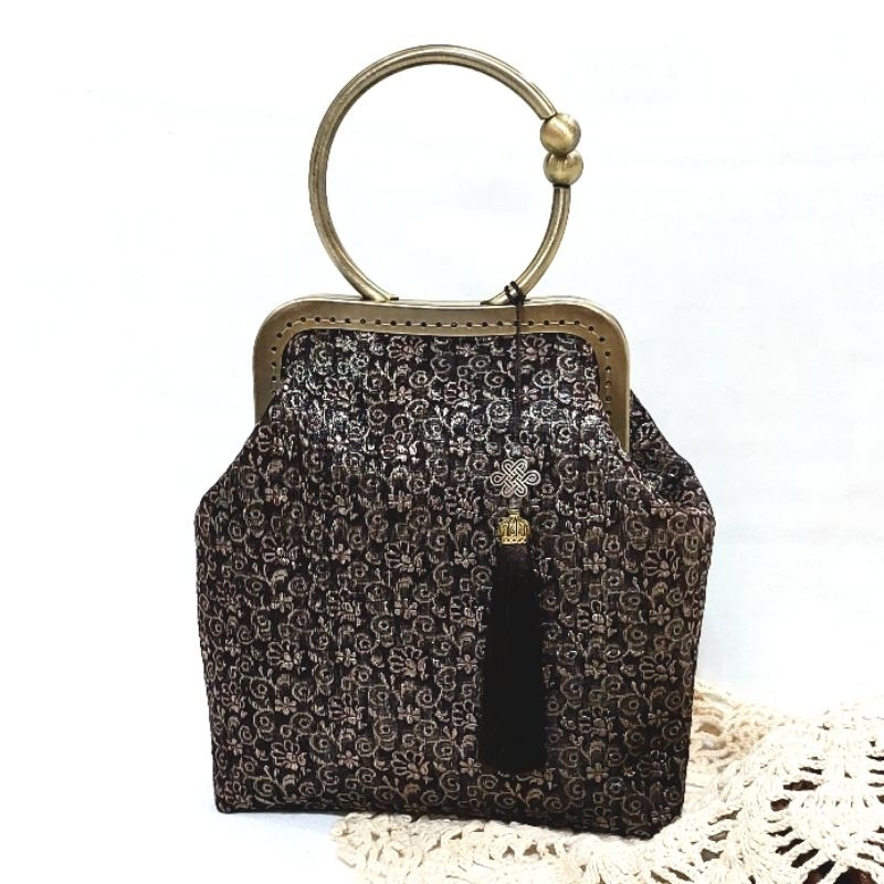 Frame Handbag Party/Tas Pesta Behel/Tas Behel