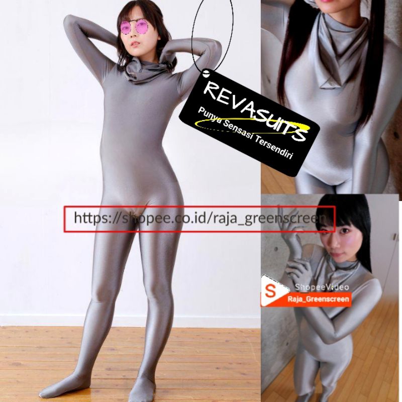 Pakaian Pria Wanita Kostum Full bodysuit chromakey videography photography Cosplay Bodysuit Superher