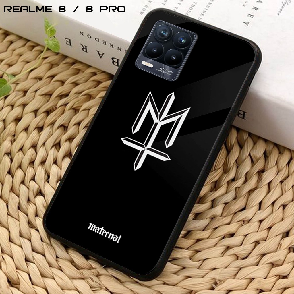 Case REALME 8 / REALME 8 PRO - Casing Hp Realme 8 / Realme 8 PRO ( LOGO BRANDED ) Case 2D Premium Gl
