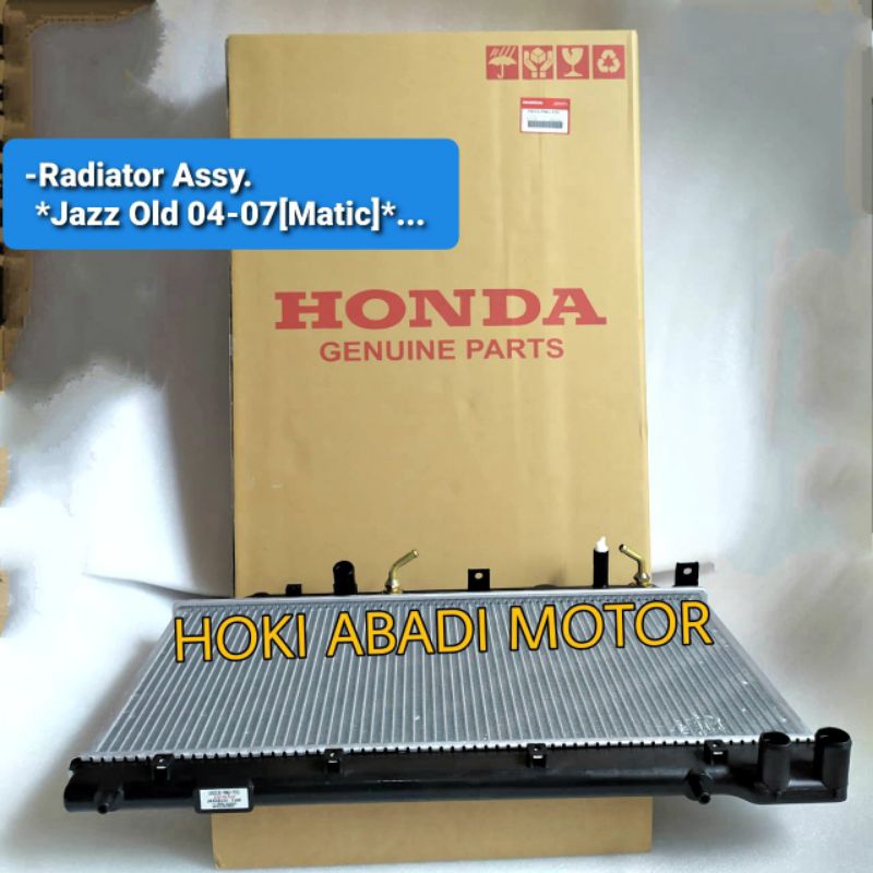 Radiator Assy Honda Jazz Old Matic 2004-2007  Original