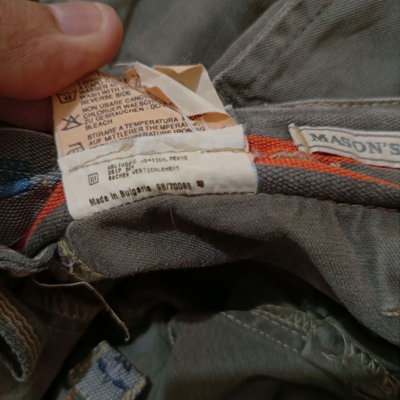 Vintage Mason's Bush Pants Cargo Riders