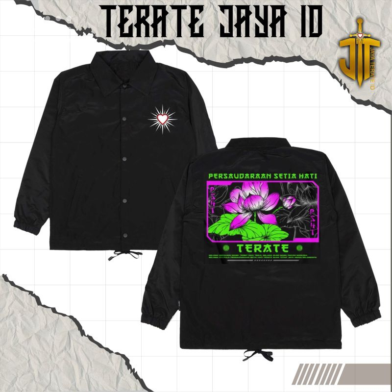 (COD) JAKET COACH PRIA / JAKET COACH SABLON / JAKET COACH SABLON PRINTING / JAKET COACH PSHT / JAKET