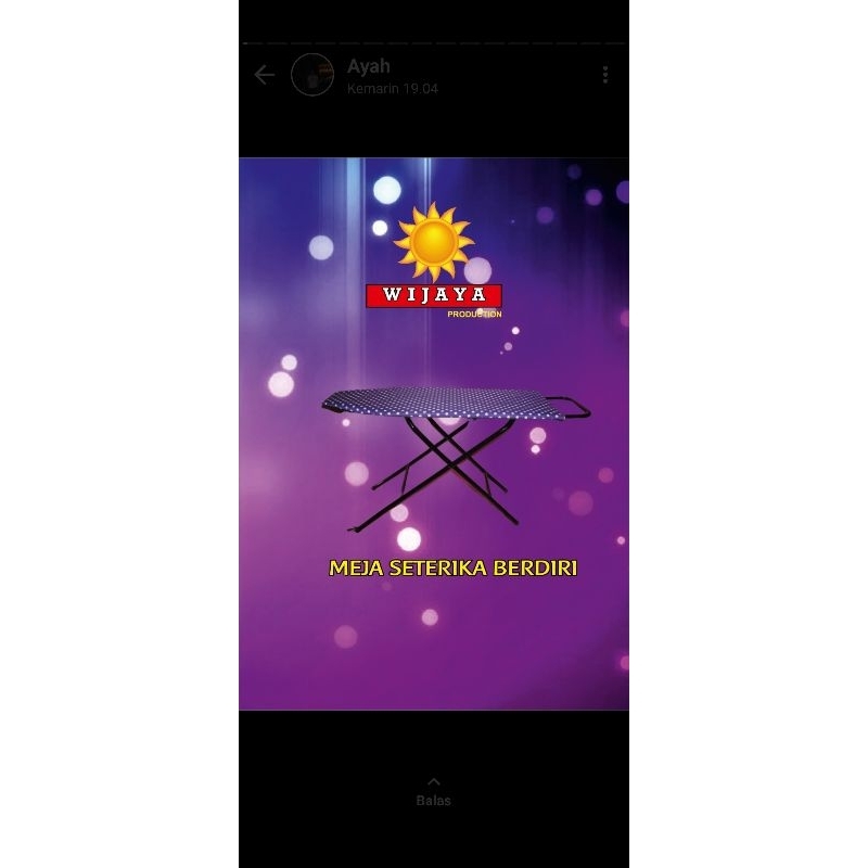 Meja Setrika / Meja Setrika Lipat / Meja Setrika Berdiri Murah