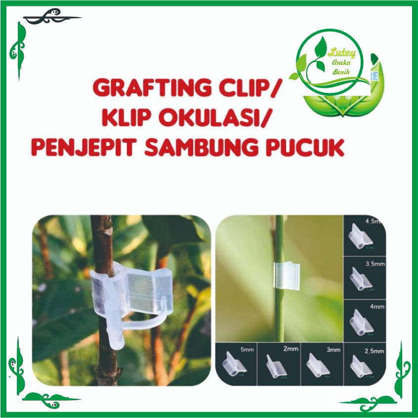 GRAFTING CLIPS / KLIP OKULASI / KLIP SAMBUNG PUCUK