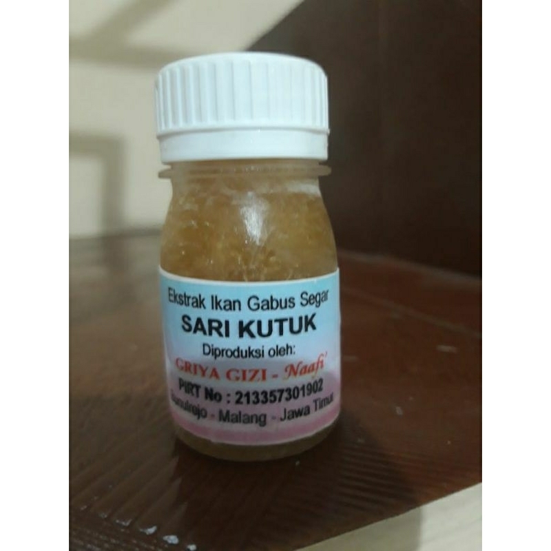 Sari Ikan Kutuk/ sari Ikan gabus Murni ( Ekstrak Ikan Gabus Segar )