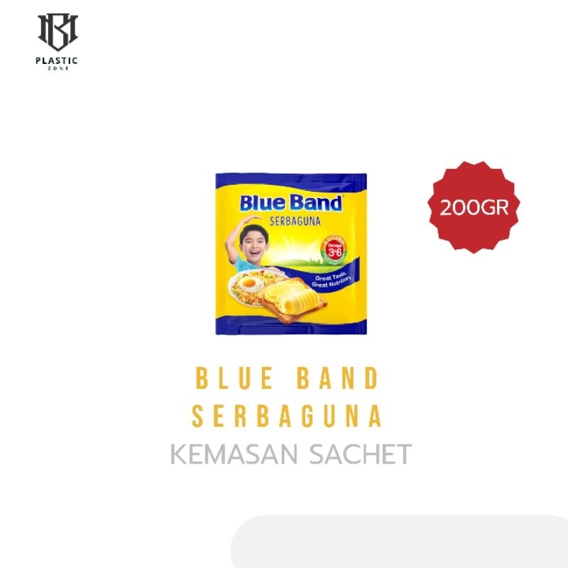 

BLUE BAND SACHET- MARGARINE SERBAGUNA 200 GR