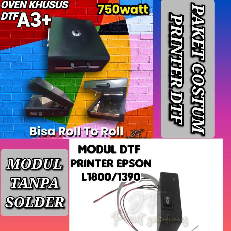 paket rakit mesin dtf oven dtf+modul dtf/modul dtf L1800/1390