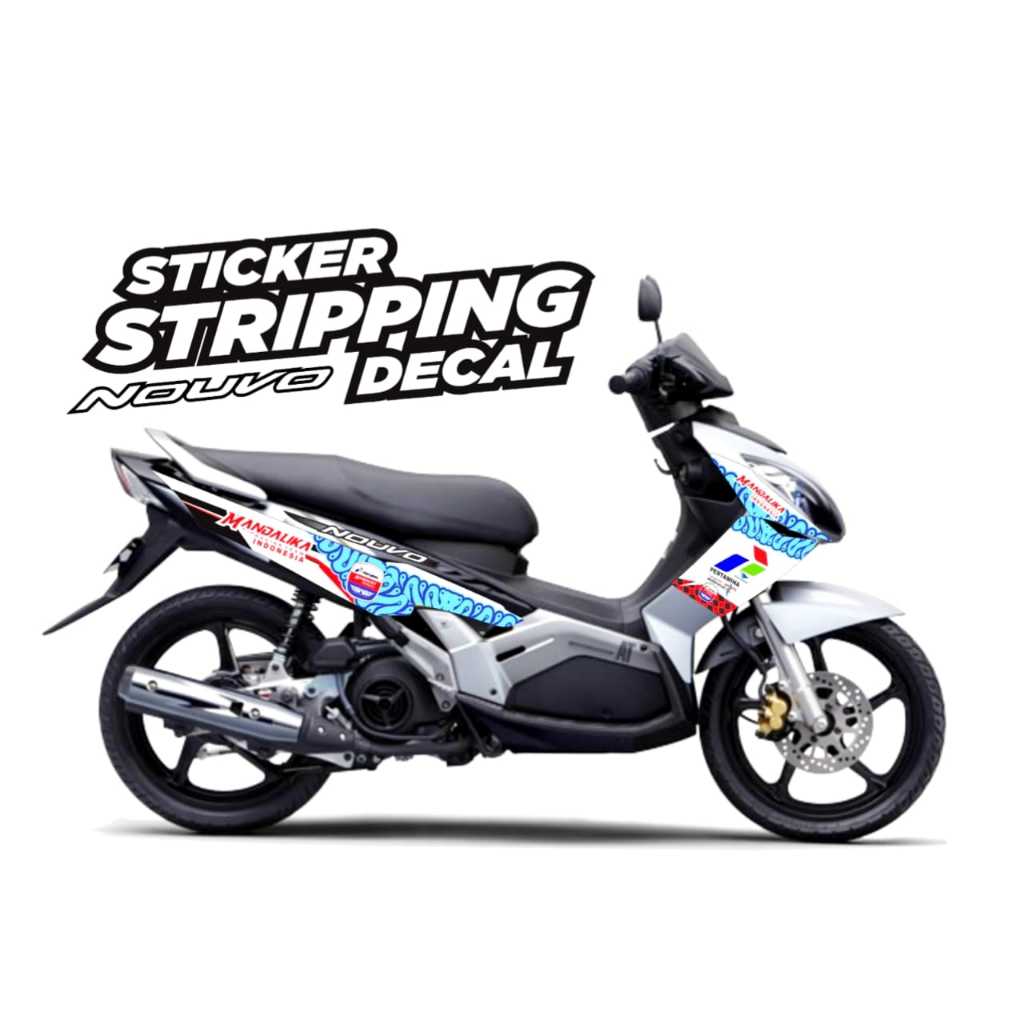Striping variasi Yamaha Nouvo mx/Decal Stiker Lis Body Nouvo Mx