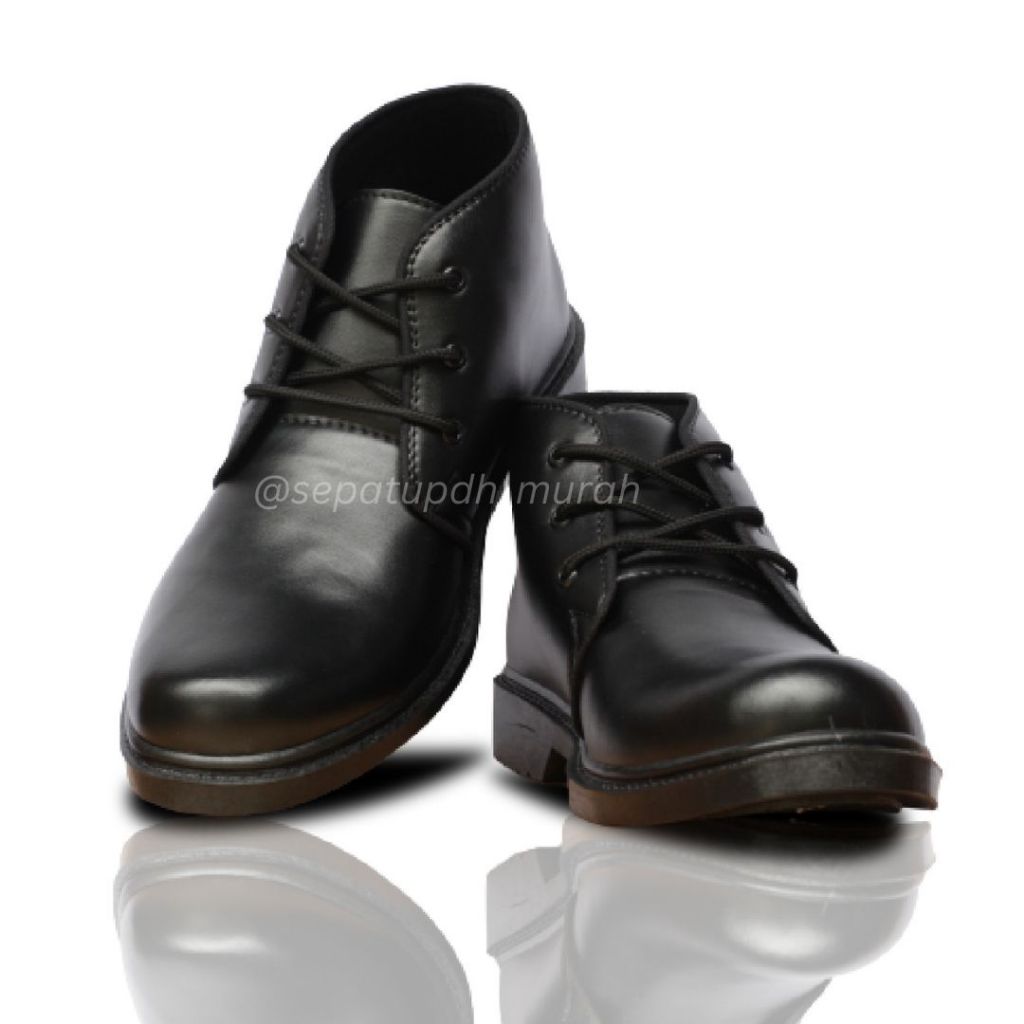 sepatu pdh Tali 3 terbaru tni polri satpam sekurity hitam dopp