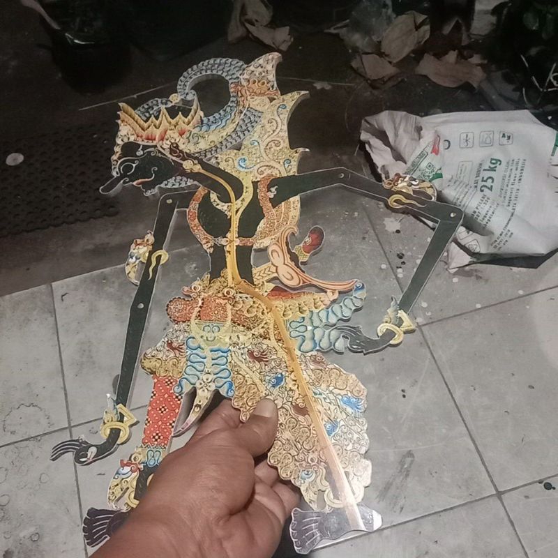 hiasan dinding wayang