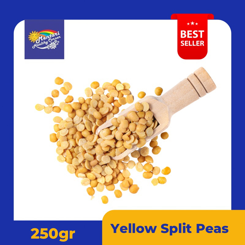 

Yellow Split Peas 250gr / Kacang Polong Kuning Belah 250gr