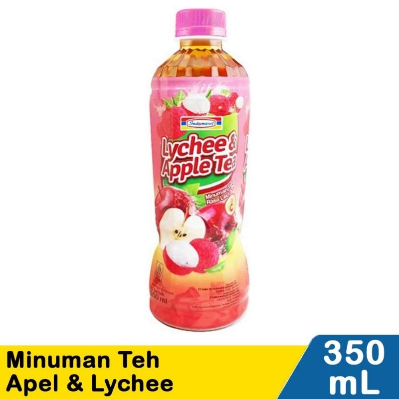 

Indomaret Minuman Teh Apel & Lychee 350mL