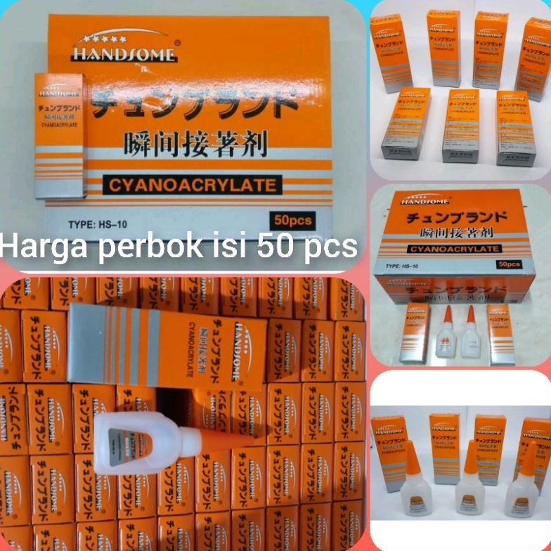 

Grosir lem korea hansome per box isi 50 pcs 7QA