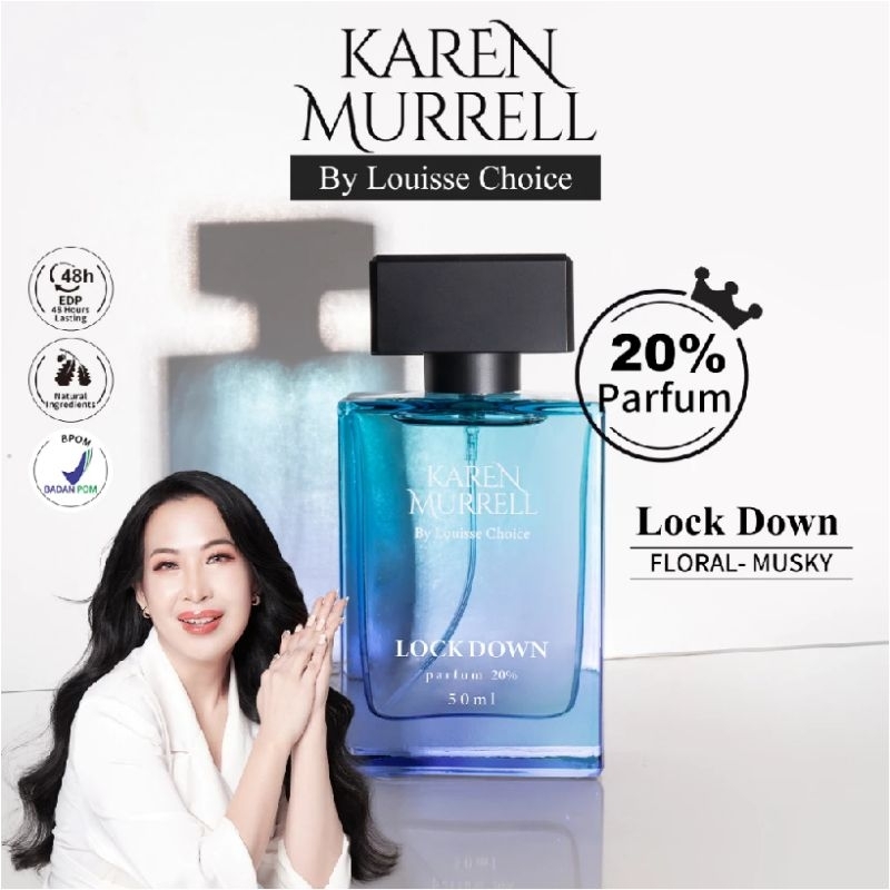 KAREN MURRELL - LOCK DOWN Parfum 20% 50 ML By Louisse Choice